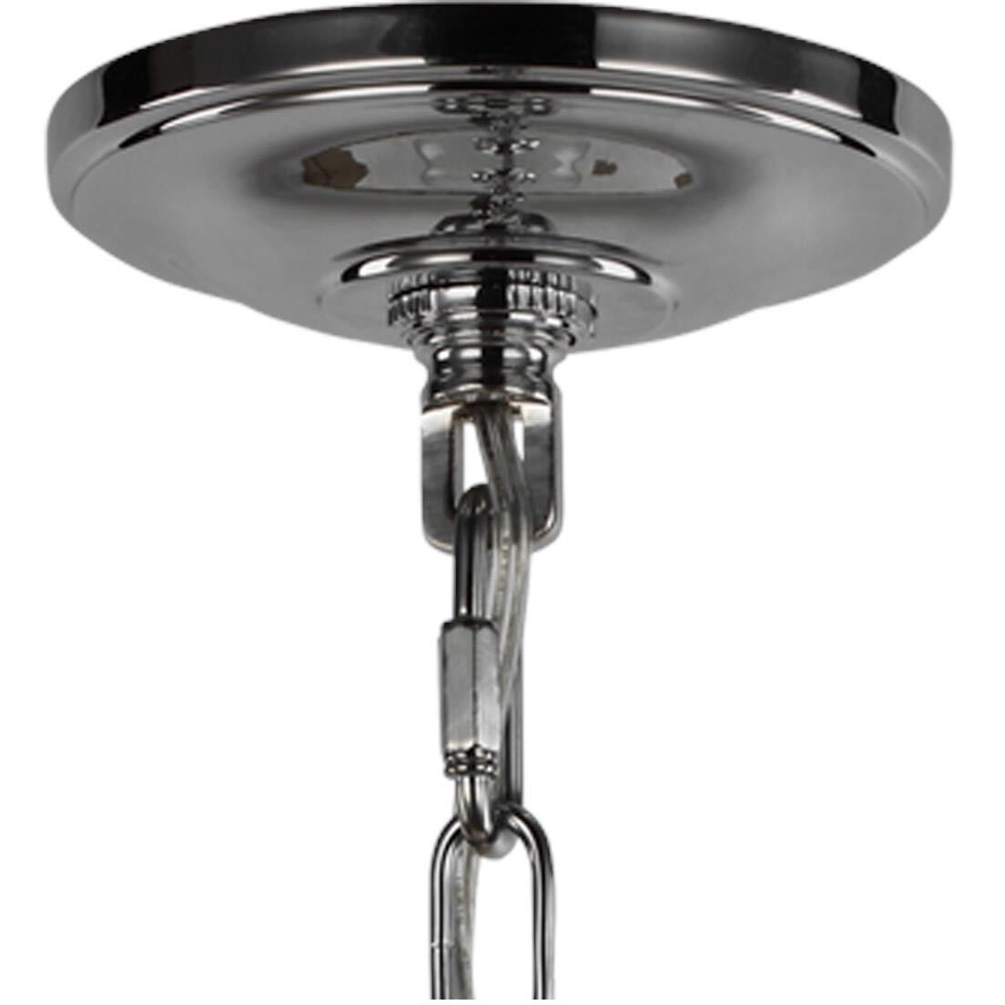 Visual Comfort Studio Collection Feiss F3155 3CH Sean Lavin Lawler 3 Light 16 inch Chrome Pendant Ceiling Light