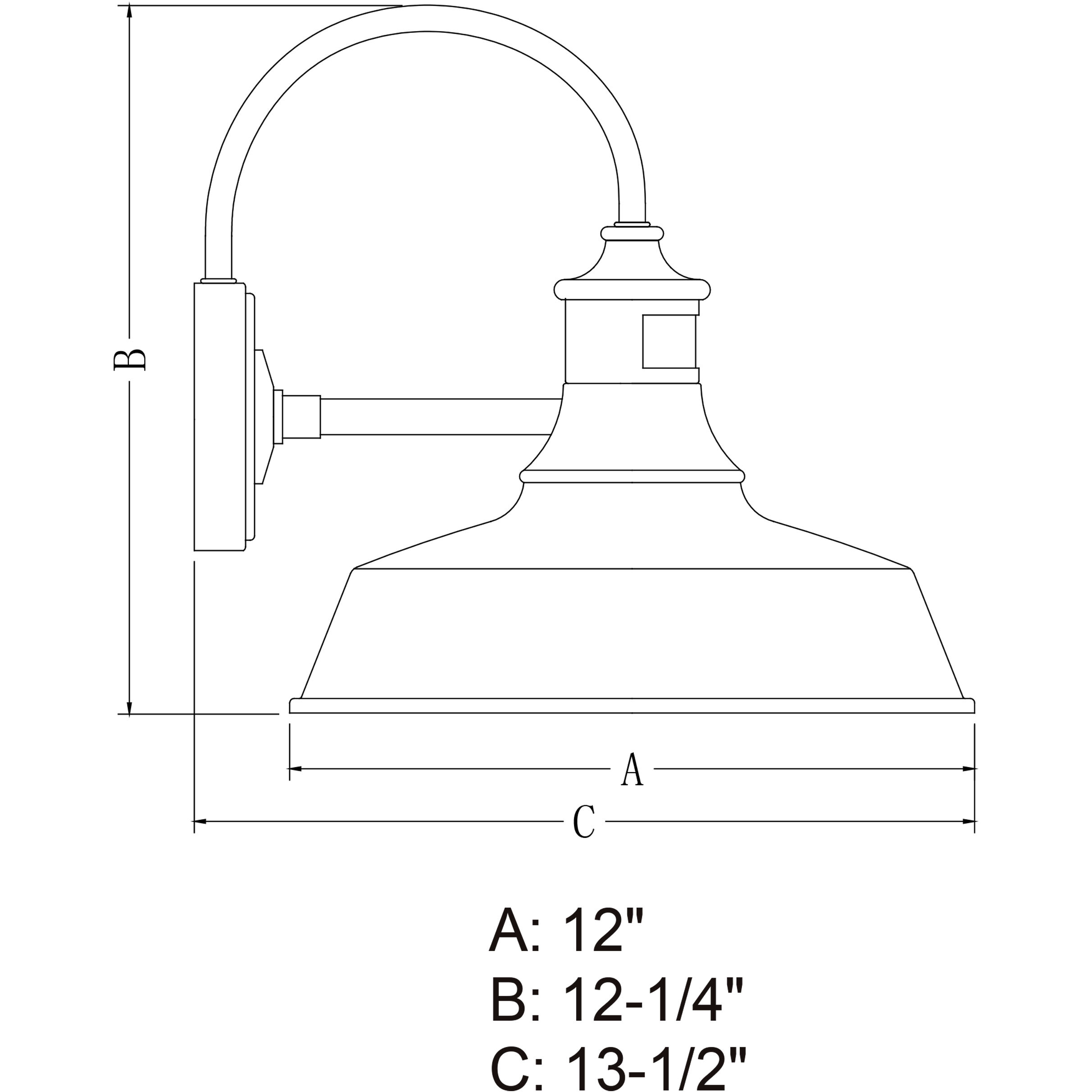 Dorado Satin Silver and White Outdoor Motion Sensor