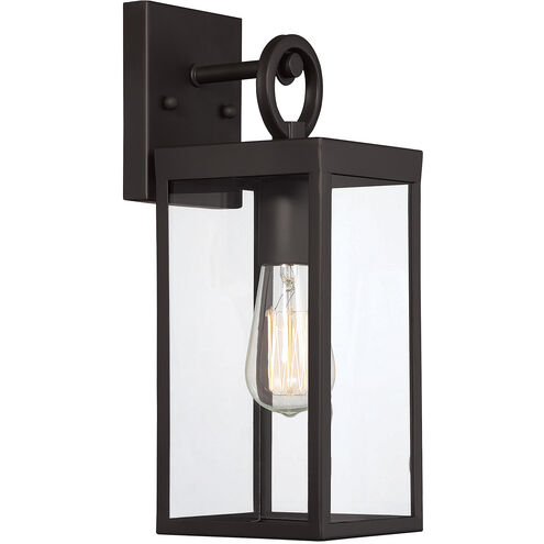 Farmhouse 1 Light 10 inch Oil Rubbed Bronze Outdoor Wall Lantern