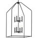 Madden 8 Light 24.25 inch Black Large Foyer Pendant Ceiling Light