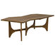 Fenton 60.5 X 30.5 inch Gold Teak Coffee Table