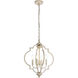 Sandara 4 Light 16 inch Weathered Dove Pendant Ceiling Light in Weatehred Dove