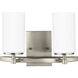Alturas 2 Light 13.56 inch Brushed Nickel Wall Bath Fixture Wall Light