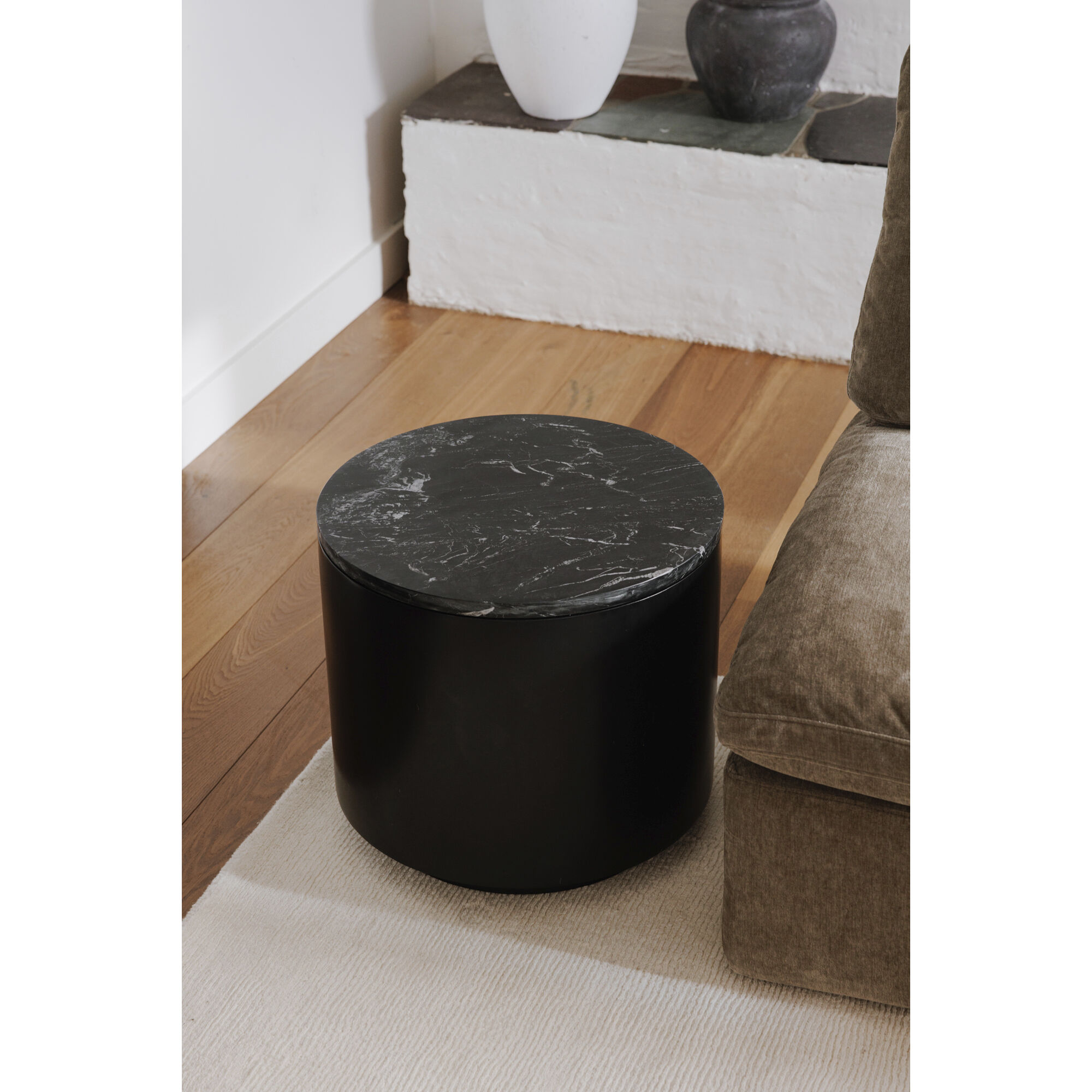 Ritual 20 X 20 inch Black End Table