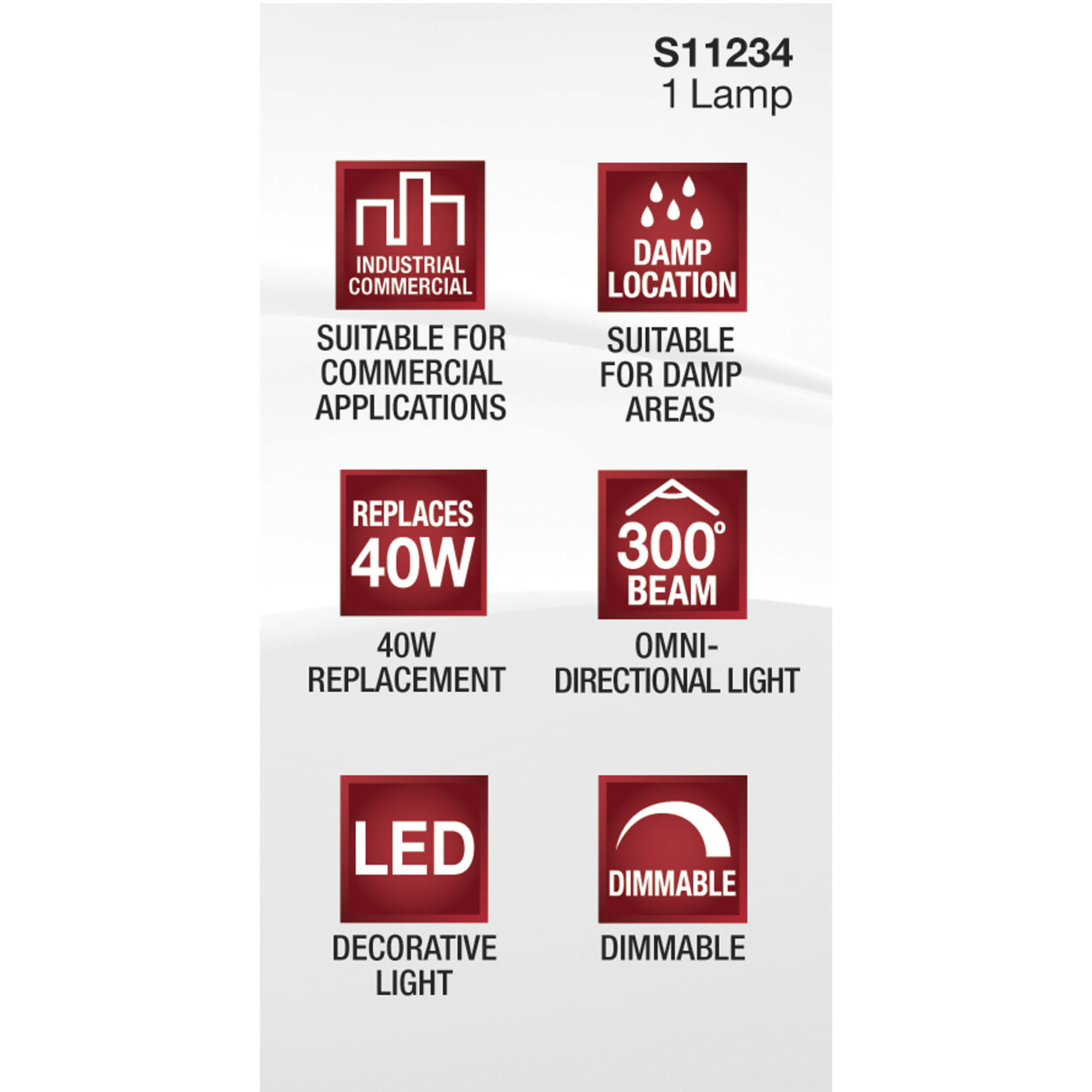 Lumos LED JCD LED G9 Double Loop 5 watt 3000K Mini and Pin-Based LED