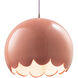Radiance Collection LED 9 inch Dark Bronze Pendant Ceiling Light