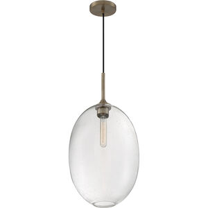 Aria 1 Light 12 inch Burnished Brass Pendant Ceiling Light