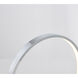 Canada 14 inch 15.00 watt Chrome LED Table Lamp Portable Light