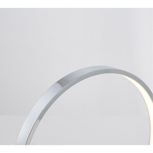 Canada 14 inch 15.00 watt Chrome LED Table Lamp Portable Light