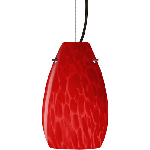 Pera 9 LED Black Cord Pendant Ceiling Light