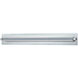 McKean LED 37 inch White with Polished Nickel Vanity Light Wall Light