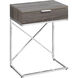 Seneca 24 X 18 inch Dark Taupe Accent End Table or Night Stand
