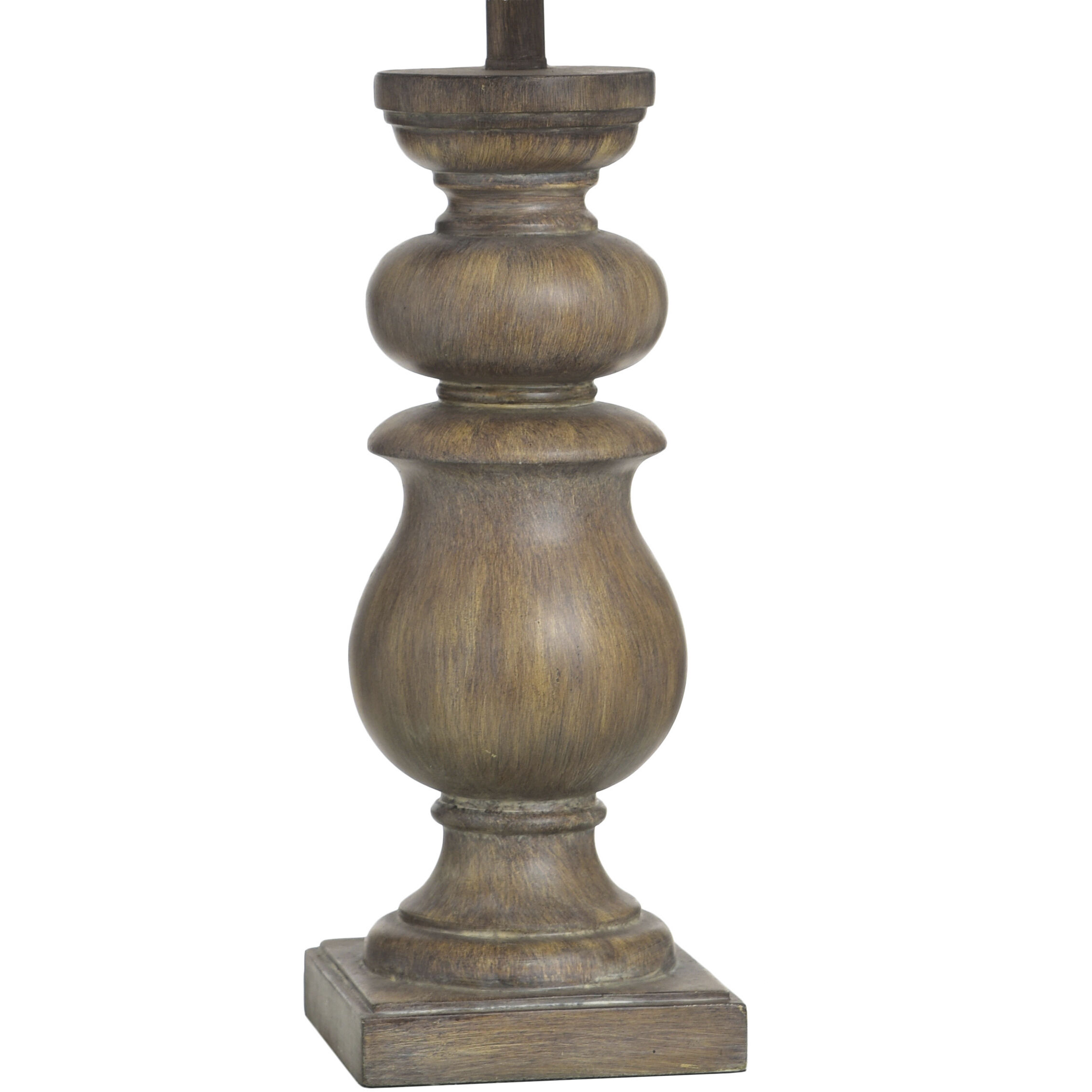 Darcy 30.25 inch 150 watt Faux Wood Table Lamp Portable Light