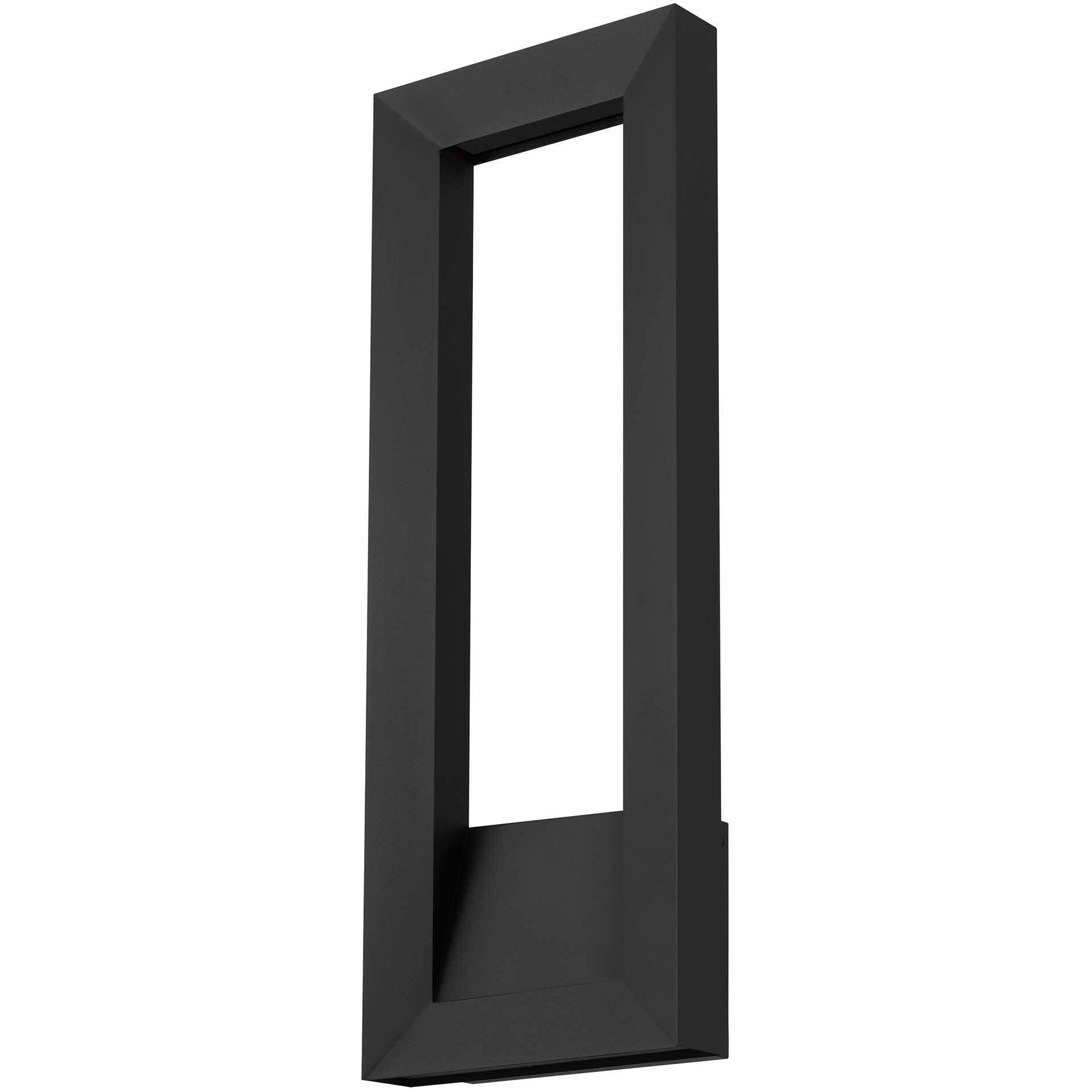 Paletto LED 28 inch Sand Black Outdoor Wall Sconce