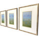 After the Rain II Green and Blue and Purple and Multi Framed Art