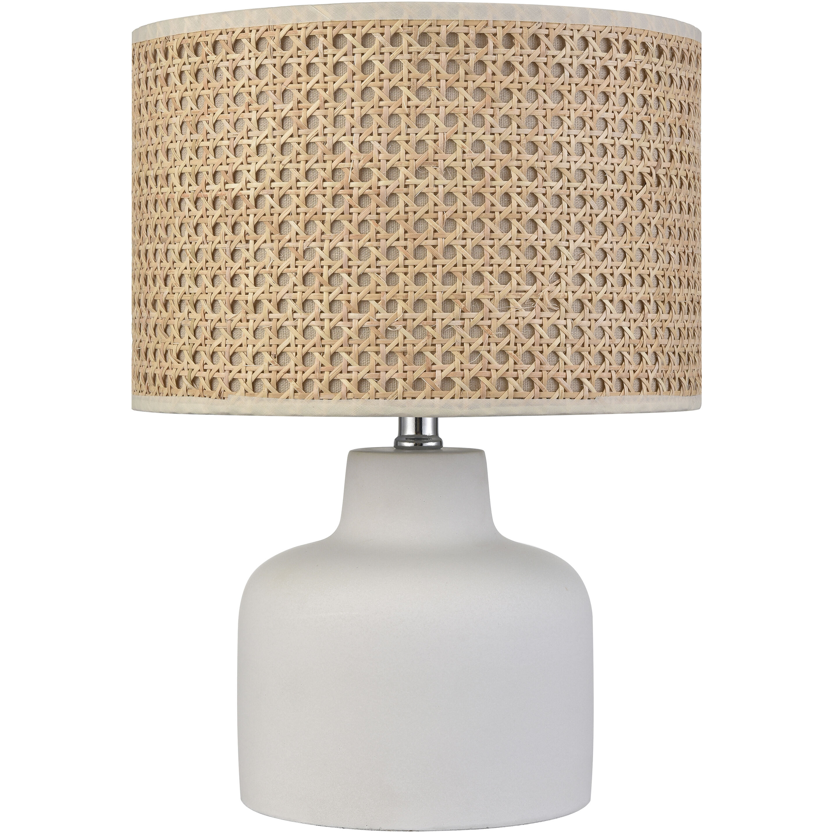 Rockport 17 inch 60 watt Matte White Table Lamp Portable Light