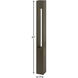 Atlantis 12v 8.00 watt Bronze Landscape Path Bollard, Square