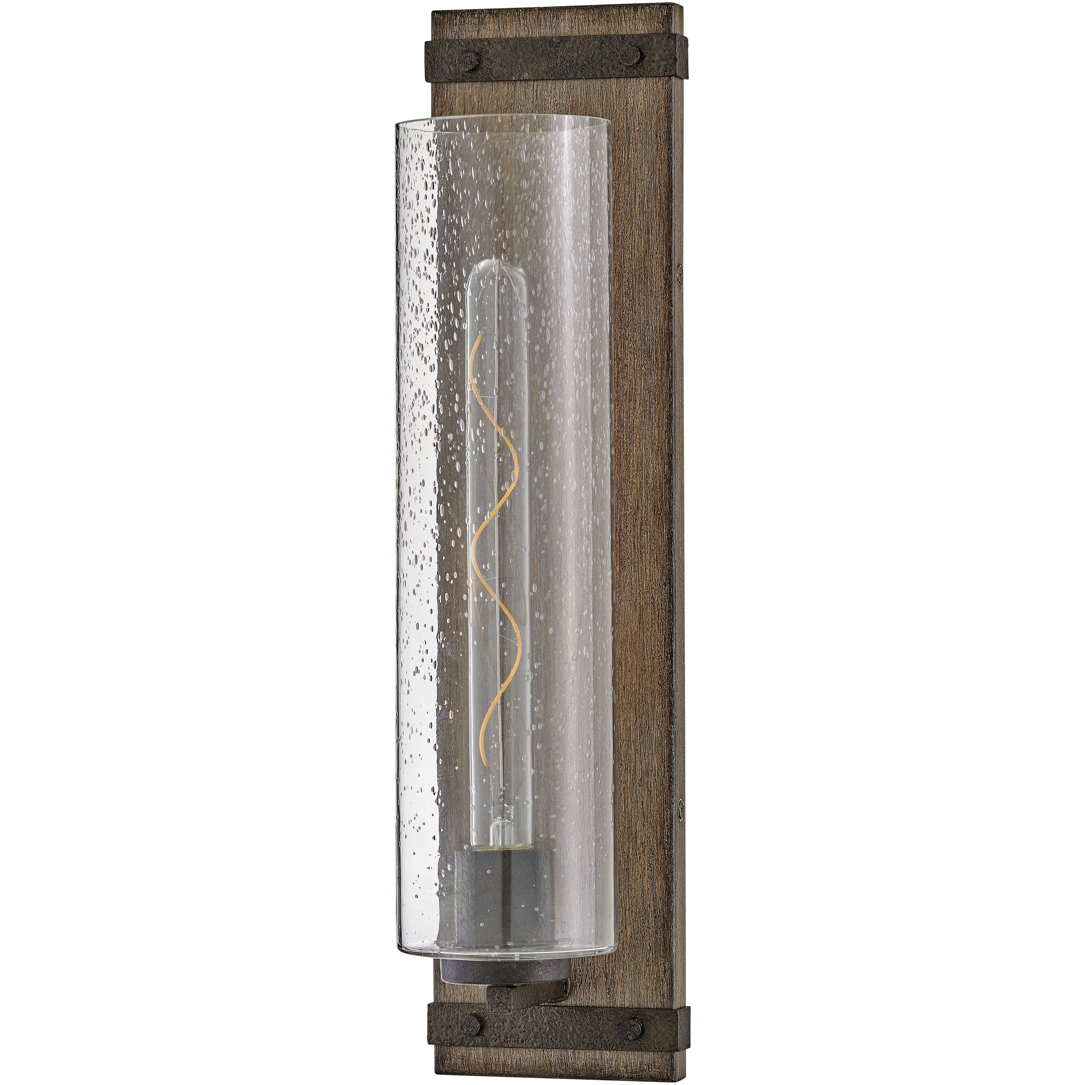 Sawyer LED 6 inch Sequoia with Iron Rust Vanity Light Wall Light