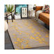 Athena 96 X 60 inch Taupe/Saffron Rugs