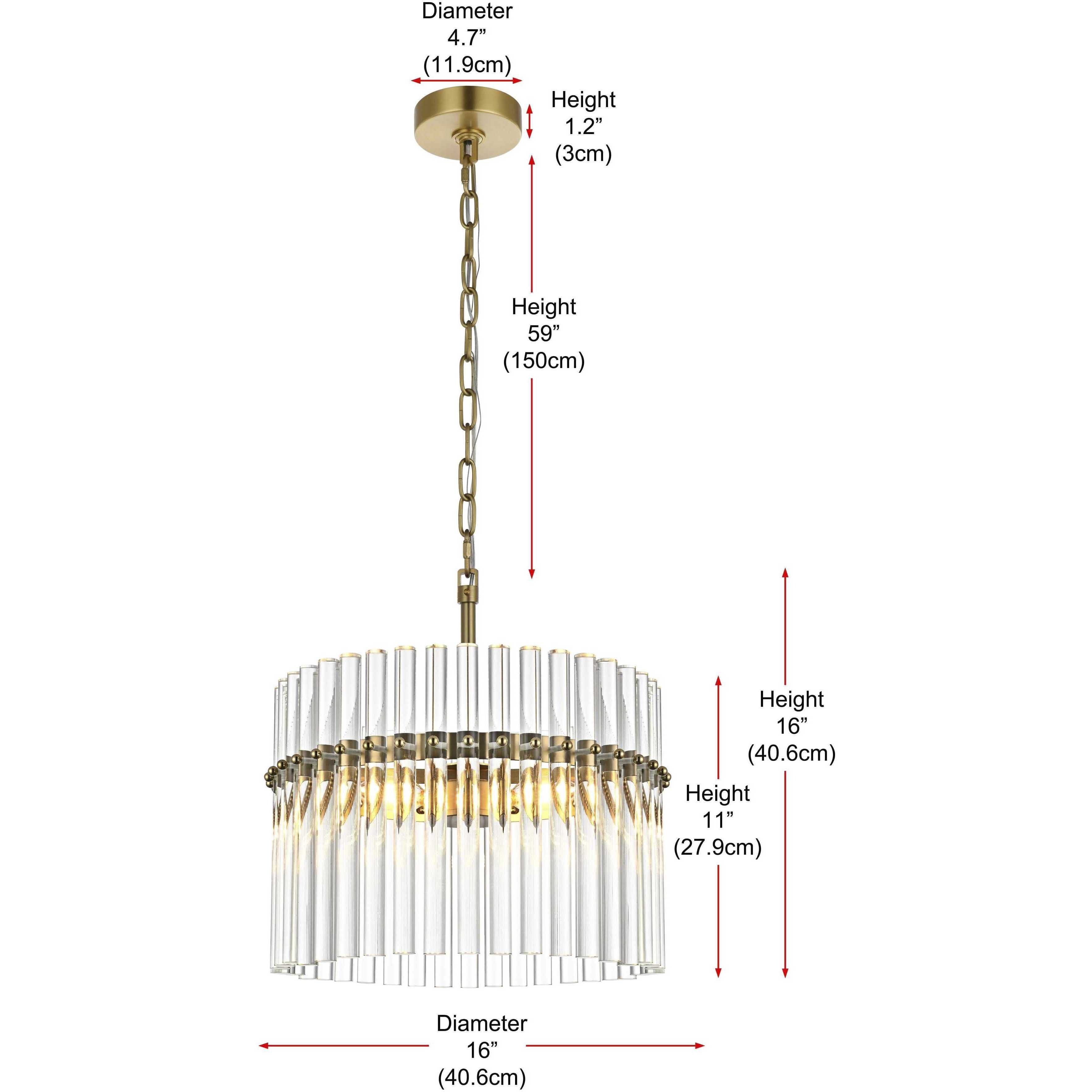 Paulina 3 Light 16 inch Satin Gold Chandelier Ceiling Light