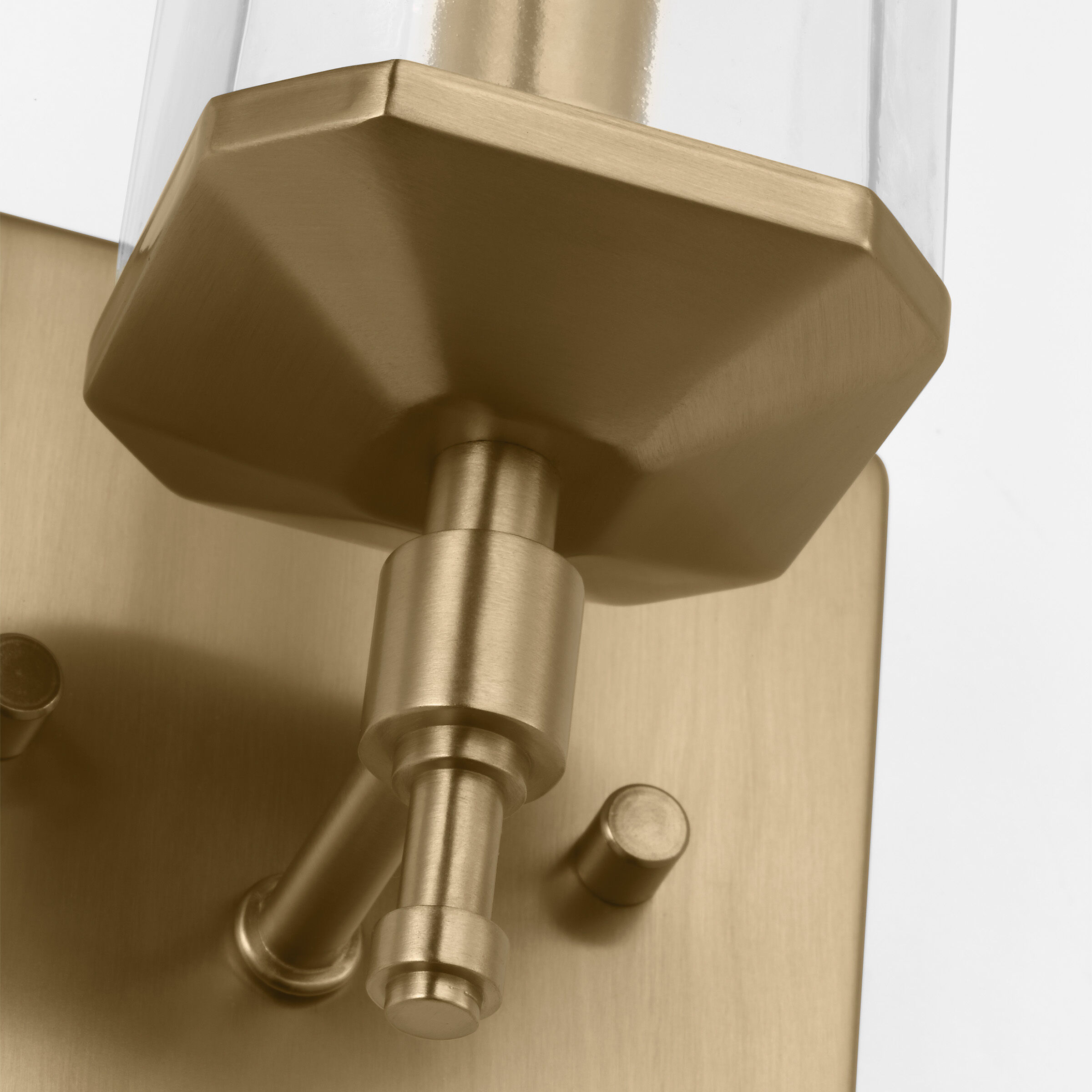 Weiss 1 Light 5 inch Satin Brass Wall Bath Fixture Wall Light