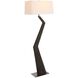 Graceland 68 inch 150.00 watt Ebony and Bronze Floor Lamp Portable Light