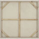 Abadie White and Grey and Blue Canvas Art
