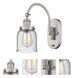 Franklin Restoration Bell 1 Light 5 inch Brushed Satin Nickel Sconce Wall Light