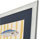 Little Fish Blue and Multi and Turquoise and Yellow Framed Art