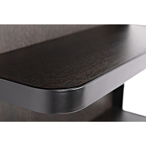 Dido Matte Black Bookcase