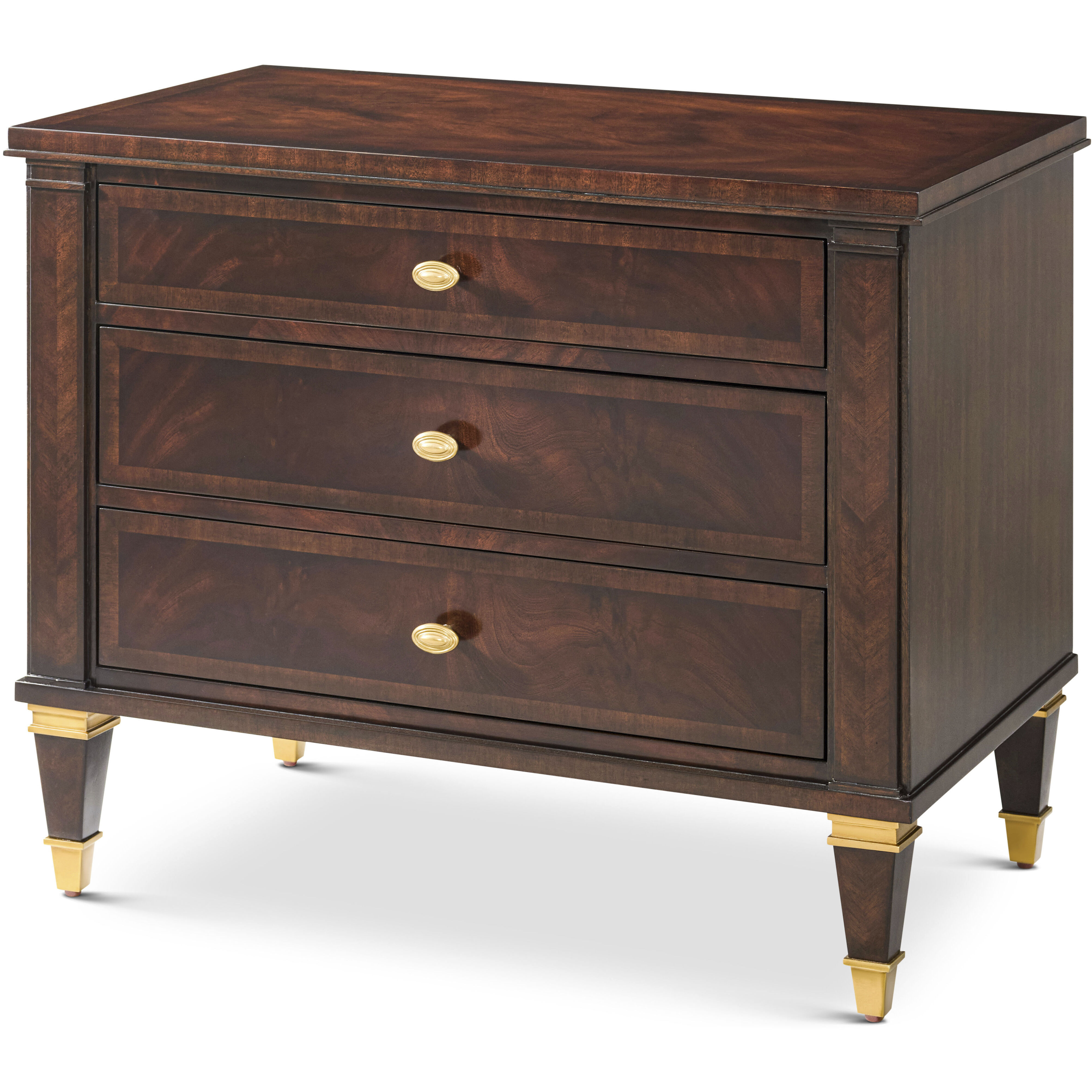 Massie 32 X 26.5 inch Cambridge Closed Nightstand, Wooden, Marlborough by Alexa Hampton
