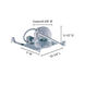 Signature A19 Silver Recessed Lighting Housing