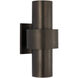 Julie Neill Chalmette LED 6 inch Aged Iron Layered Sconce Wall Light, Medium