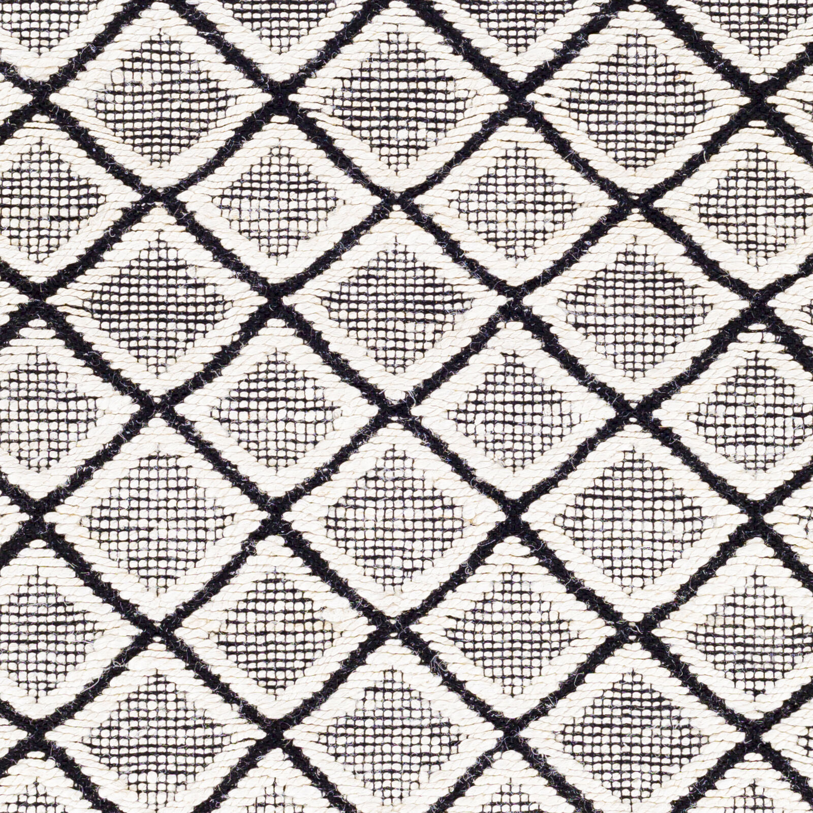 Santa Barbara 144 X 106 inch Black Rug in 9 X 12, Rectangle