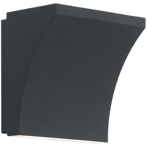 Cornice Wall Sconce Wall Light in 3000K, Black, dweLED