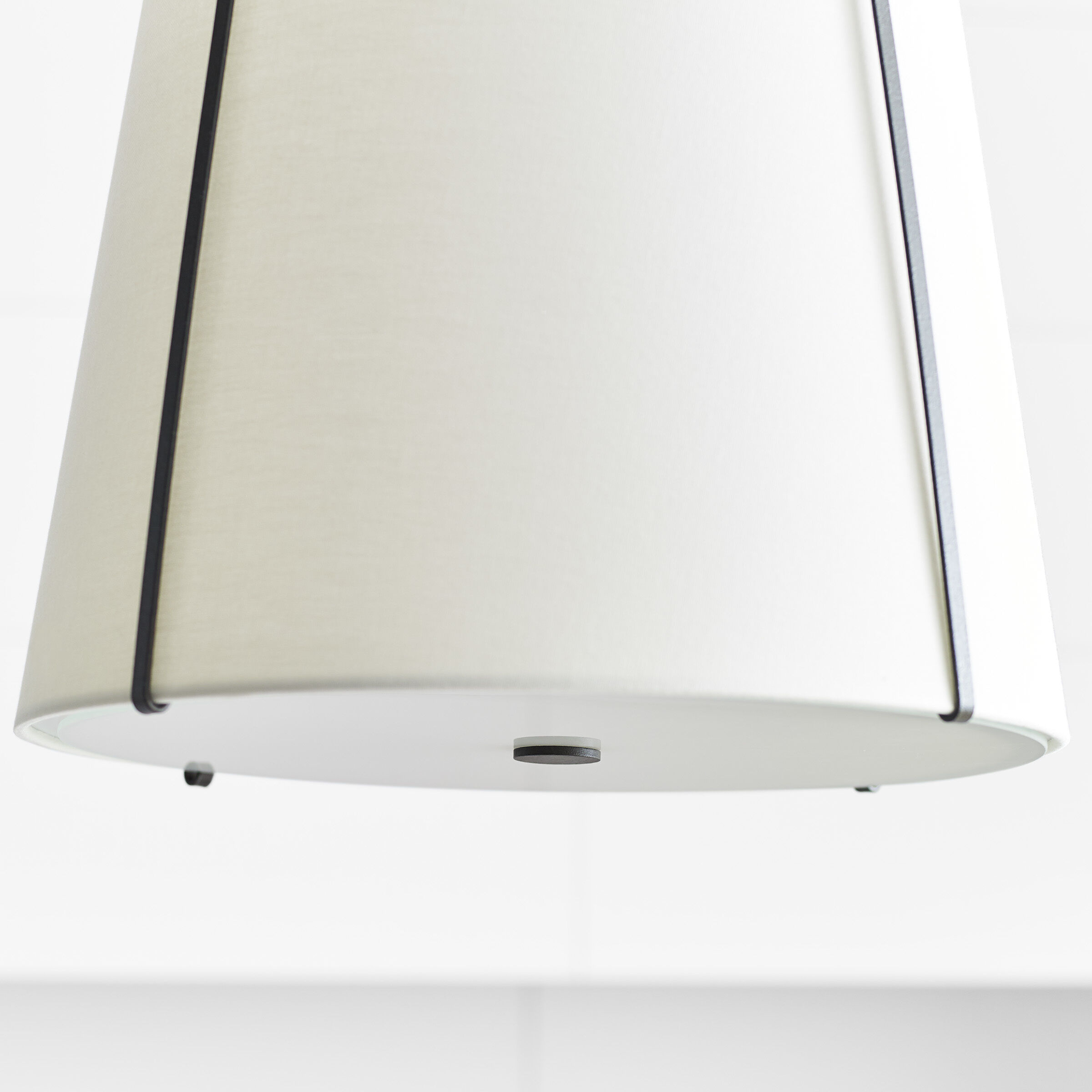 AH by Alexa Hampton Leander 3 Light Smith Steel Pendant Ceiling Light