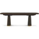 Hyde Park 128 X 48 inch Gallery Gold Dining Table, Wooden, Spencer Green Park