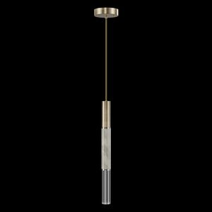 Antonia 1 Light 6.5 inch Gold Pendant Ceiling Light