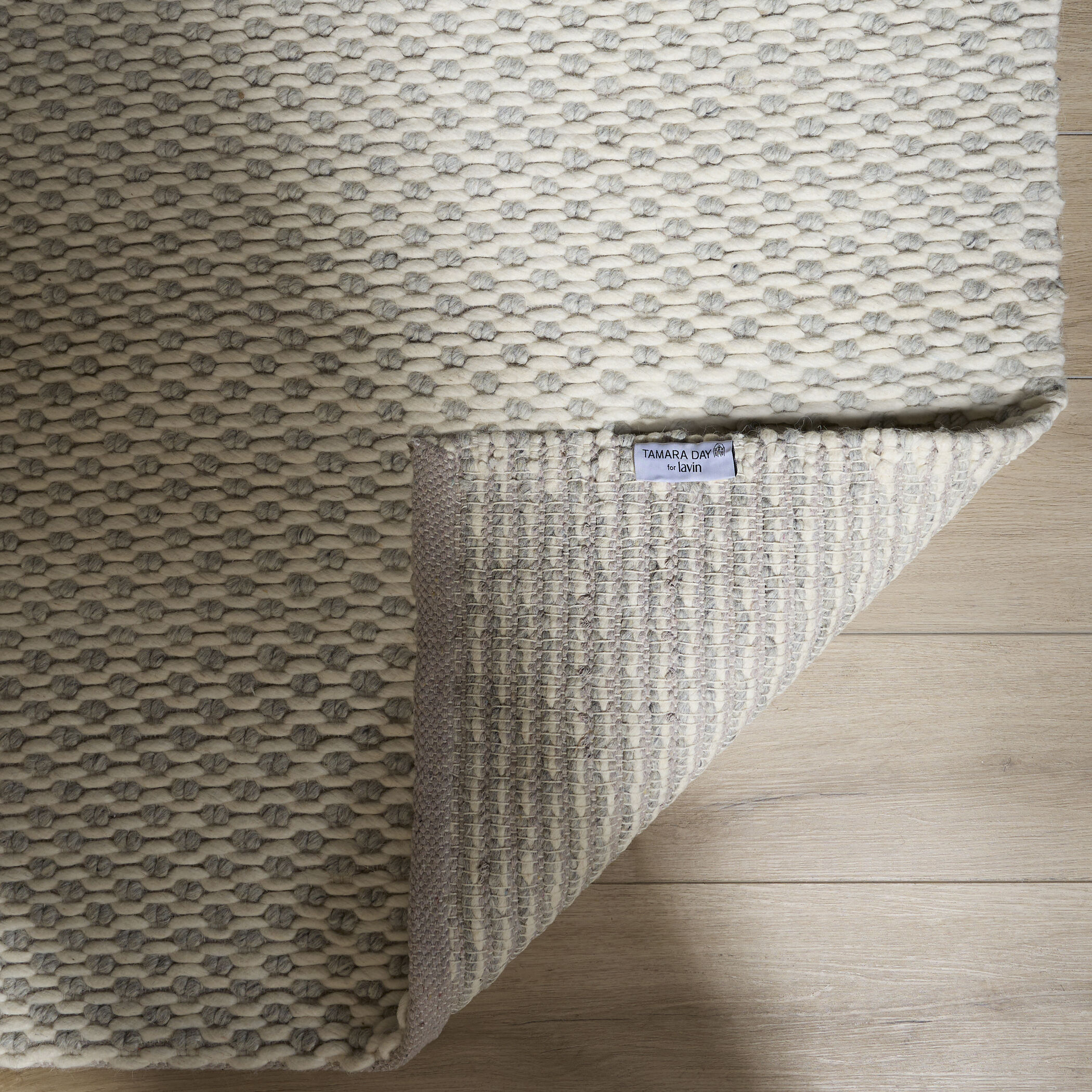 Natural Luxe Ivory and Blue Indoor Rug