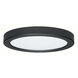 Heartland LED 13 inch Black Flush Mount Ceiling Light, BLINK