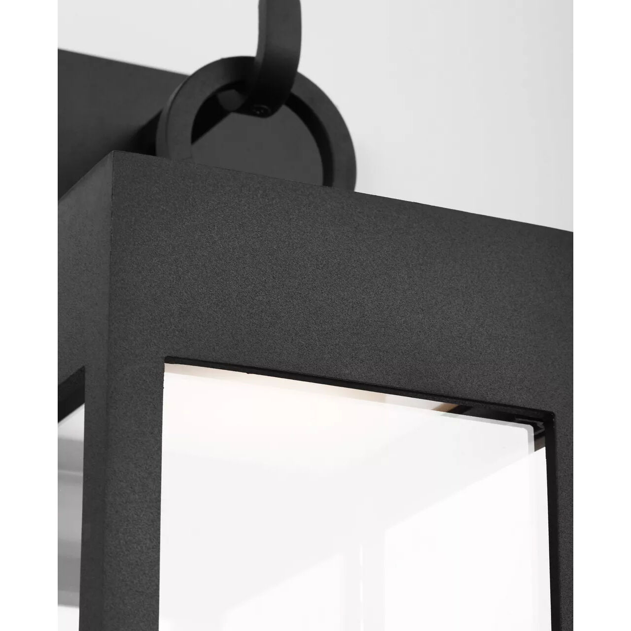 Sean Lavin Sesha 16 inch Textured Black Outdoor Wall Lantern