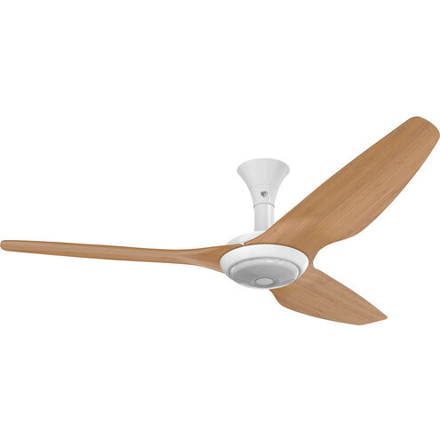 Haiku 60 inch White with Caramel Bamboo Blades Ceiling Fan
