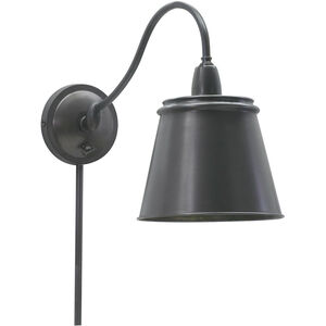 Hyde Park 1 Light 8 inch Oil Rubbed Bronze Wall Lamp Wall Light