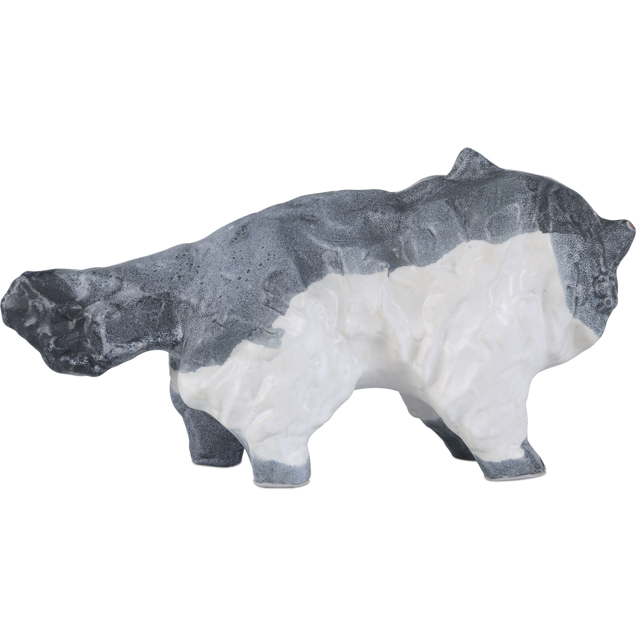 Siamese Cat Grayish Blue/Off-White Object