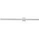 Sabre LED 48 inch Chrome Bath Vanity Light Wall Light