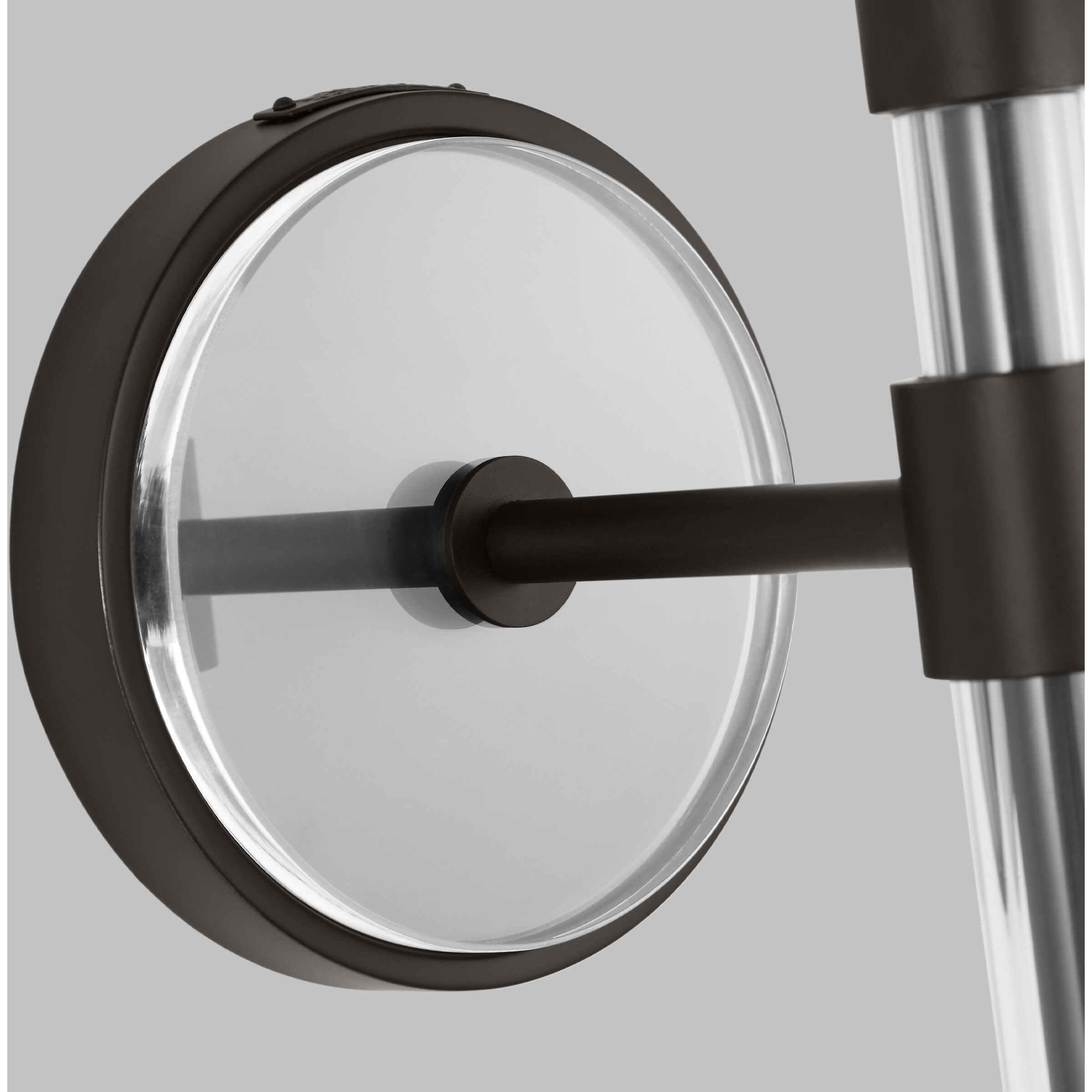 Robert 1 Light 7.5 inch Aged Iron Bath Vanity Wall Sconce Wall Light