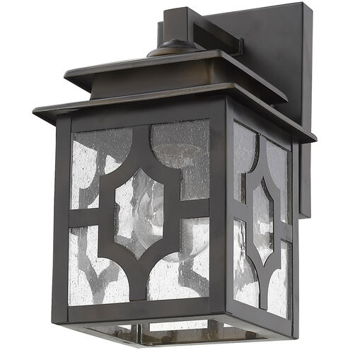 Calvert 1 Light 10 inch Oil-Rubbed Bronze Exterior Wall Mount