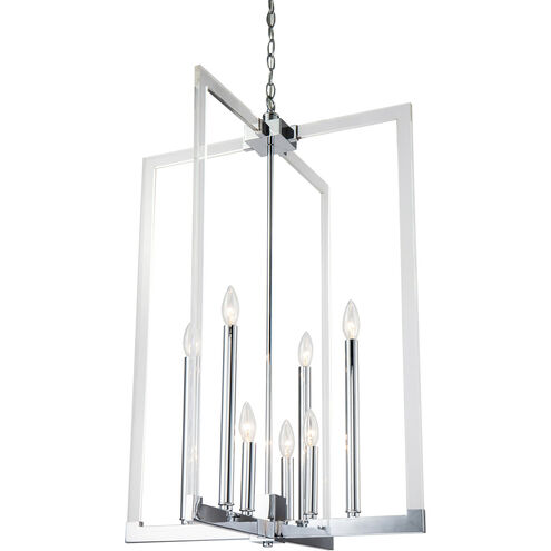 Canada 7 Light 23 inch Chrome Chandelier Ceiling Light