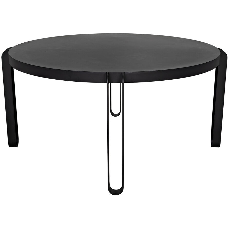 Marcellus 63 X 63 inch Matte Black Dining Table