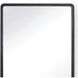 Knox 46 X 28 inch Black Mirror, Rectangle